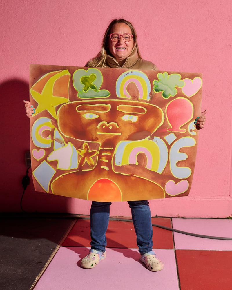 Katherine Bernhardt Saint Patricks Day